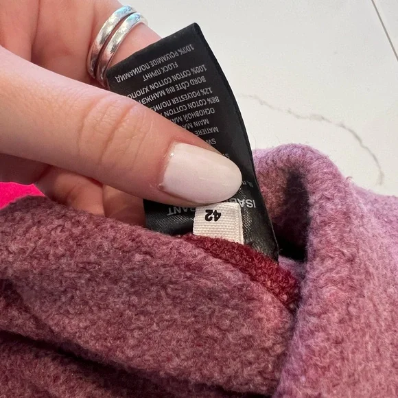 Isabel Marant Red and Burgundy Sweater - Picture 6 of 6